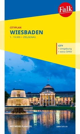 Abbildung von Falk Cityplan Wiesbaden 1:19.000 | 1. Auflage | 2024 | beck-shop.de