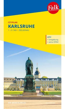 Abbildung von Falk Cityplan Karlsruhe 1:21.500 | 1. Auflage | 2024 | beck-shop.de