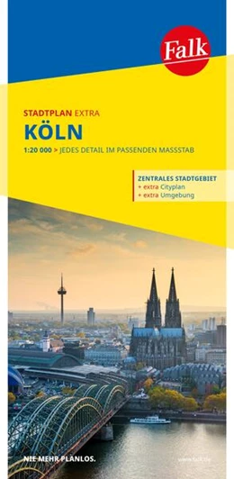 Abbildung von Falk Stadtplan Extra Köln 1:20.000 | 25. Auflage | 2025 | beck-shop.de