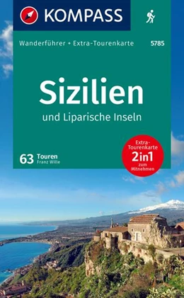 Abbildung von KOMPASS Wanderführer Sizilien und Liparische Inseln, 60 Touren mit Extra-Tourenkarte | 3. Auflage | 2025 | beck-shop.de