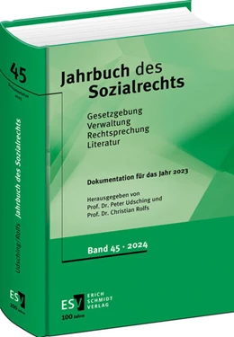 Abbildung von Udsching / Rolfs | Jahrbuch des Sozialrechts • Band 45 | 1. Auflage | 2024 | Band 45 | beck-shop.de