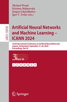 Abbildung von Wand / Malinovská | Artificial Neural Networks and Machine Learning – ICANN 2024 | 1. Auflage | 2024 | 15018 | beck-shop.de