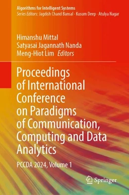 Abbildung von Mittal / Nanda | Proceedings of International Conference on Paradigms of Communication, Computing and Data Analytics | 1. Auflage | 2024 | beck-shop.de