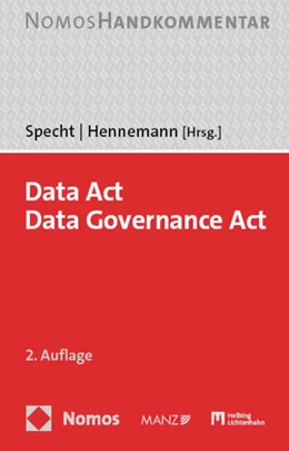 Abbildung von Specht / Hennemann | Data Act, Data Governance Act: DA, DGA | 2. Auflage | 2025 | beck-shop.de