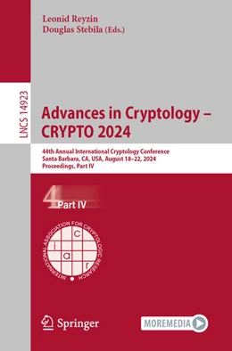 Abbildung von Reyzin / Stebila | Advances in Cryptology - CRYPTO 2024 | 1. Auflage | 2024 | beck-shop.de