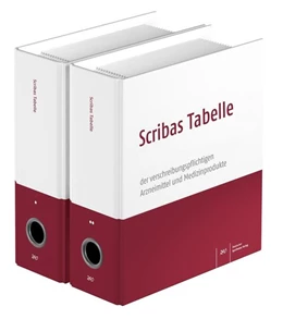 Abbildung von Scribas Tabelle | 120. Auflage | 2024 | beck-shop.de