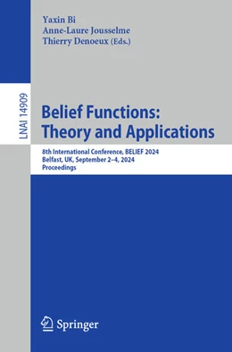 Abbildung von Bi / Jousselme | Belief Functions: Theory and Applications | 1. Auflage | 2024 | beck-shop.de