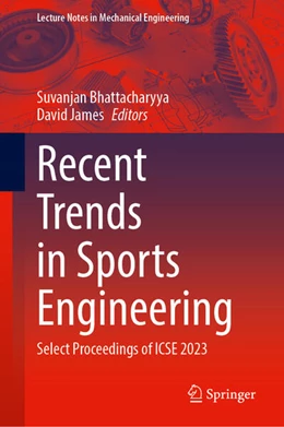 Abbildung von Bhattacharyya / James | Recent Trends in Sports Engineering | 1. Auflage | 2025 | beck-shop.de