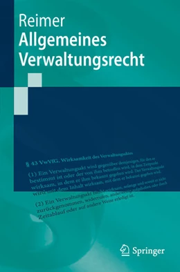 Abbildung von Reimer | Allgemeines Verwaltungsrecht | 1. Auflage | 2024 | beck-shop.de