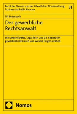 Abbildung von Bodenbach | Der gewerbliche Rechtsanwalt | 1. Auflage | 2024 | 31 | beck-shop.de