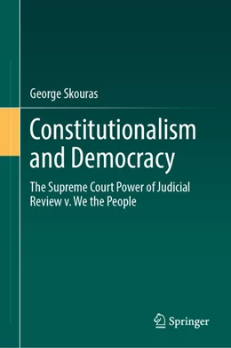 Abbildung von Skouras | Constitutionalism and Democracy | 1. Auflage | 2024 | beck-shop.de