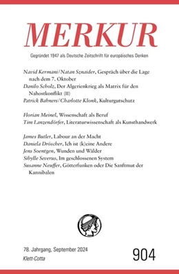 Abbildung von Demand / Knörer | MERKUR 9/2024, Jg.78 | 1. Auflage | 2024 | beck-shop.de