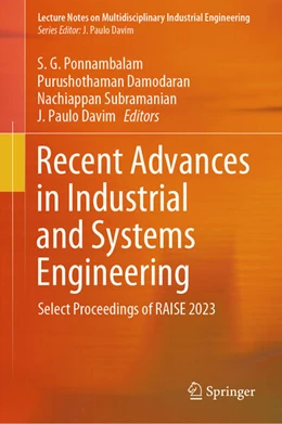 Abbildung von Ponnambalam / Damodaran | Recent Advances in Industrial and Systems Engineering | 1. Auflage | 2024 | beck-shop.de