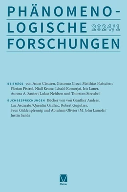 Abbildung von Breyer / Römer | Phänomenologische Forschungen 2024-1 | 1. Auflage | 2024 | beck-shop.de