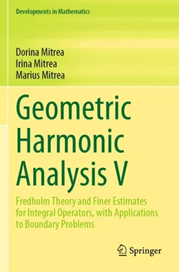 Abbildung von Mitrea | Geometric Harmonic Analysis V | 1. Auflage | 2024 | beck-shop.de