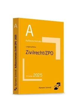 Abbildung von Langkamp / Müller | Aufbauschemata Zivilrecht / ZPO | 20. Auflage | 2025 | beck-shop.de