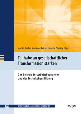 Abbildung von Friese / Penning | Teilhabe an gesellschaftlicher Transformation stärken | 1. Auflage | 2024 | beck-shop.de