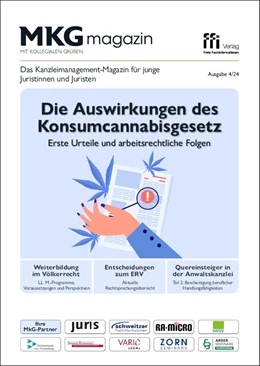 Abbildung von Fachinfo-Magazin MkG • Ausgabe 04/2024 | | 2024 | beck-shop.de