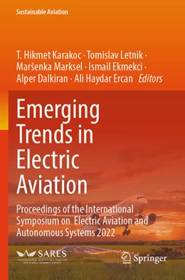 Abbildung von Karakoc / Letnik | Emerging Trends in Electric Aviation | 1. Auflage | 2024 | beck-shop.de