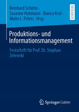 Abbildung von Schütte / Hohmann | Produktions- und Informationsmanagement | 1. Auflage | 2025 | beck-shop.de