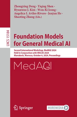 Abbildung von Deng / Shen | Foundation Models for General Medical AI | 1. Auflage | 2024 | 15184 | beck-shop.de