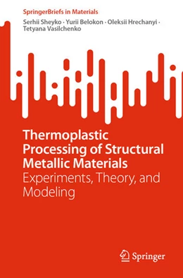 Abbildung von Sheyko / Belokon | Thermoplastic Processing of Structural Metallic Materials | 1. Auflage | 2024 | beck-shop.de