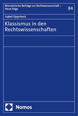 Abbildung von Opperbeck | Klassismus in den Rechtswissenschaften | 1. Auflage | 2024 | beck-shop.de