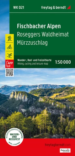 Abbildung von Freytag & Berndt | Fischbacher Alpen, Wander-, Rad- und Freizeitkarte 1:50.000, freytag & berndt, WK 021 | 1. Auflage | 2025 | beck-shop.de