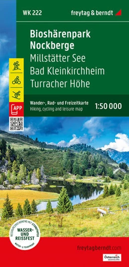 Abbildung von Freytag & Berndt | Biosphärenpark Nockberge, Wander-, Rad- und Freizeitkarte 1:50.000, freytag & berndt, WK 222 | 1. Auflage | 2024 | beck-shop.de