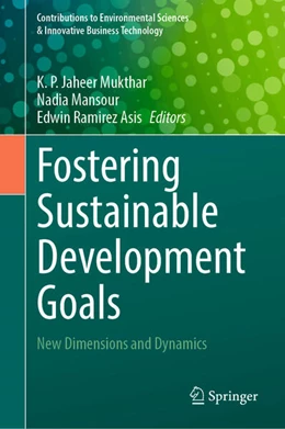 Abbildung von Jaheer Mukthar / Mansour | Fostering Sustainable Development Goals | 1. Auflage | 2024 | beck-shop.de