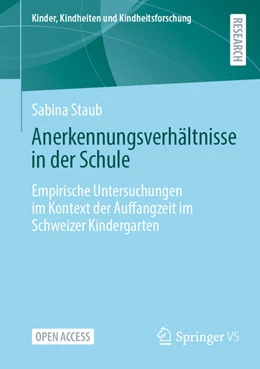 Abbildung von Staub | Anerkennungsverhältnisse in der Schule | 1. Auflage | 2024 | beck-shop.de