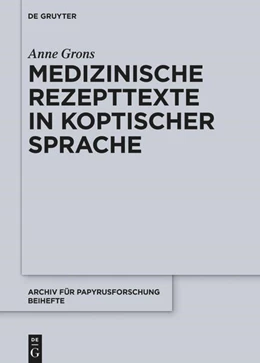 Abbildung von Grons | Medizinische Rezepttexte in koptischer Sprache (C.Pharm.Copt.) | 1. Auflage | 2025 | beck-shop.de