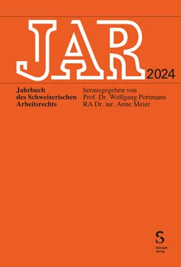 Abbildung von Portmann / Meier | JAR 2024 | 1. Auflage | 2024 | 2024 | beck-shop.de