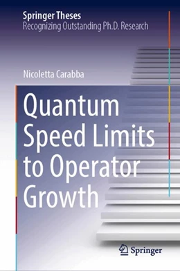 Abbildung von Carabba | Quantum Speed Limits to Operator Growth | 1. Auflage | 2025 | beck-shop.de