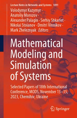 Abbildung von Kazymyr / Morozov | Mathematical Modeling and Simulation of Systems | 1. Auflage | 2024 | beck-shop.de