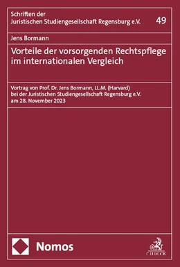 Abbildung von Bormann | Vorteile der vorsorgenden Rechtspflege im internationalen Vergleich | 1. Auflage | 2024 | 49 | beck-shop.de