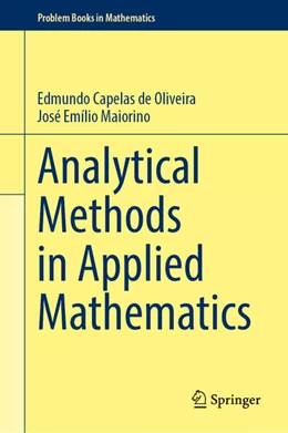 Abbildung von Capelas de Oliveira / Maiorino | Analytical Methods in Applied Mathematics | 1. Auflage | 2024 | beck-shop.de