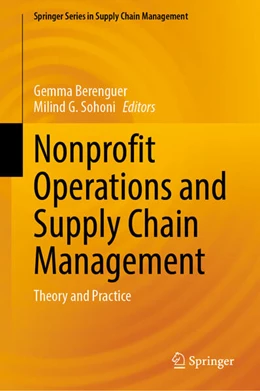 Abbildung von Berenguer / Sohoni | Nonprofit Operations and Supply Chain Management | 1. Auflage | 2025 | 25 | beck-shop.de