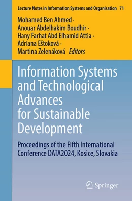 Abbildung von Ben Ahmed / Boudhir | Information Systems and Technological Advances for Sustainable Development | 1. Auflage | 2024 | 71 | beck-shop.de