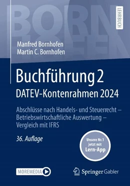 Abbildung von Bornhofen | Buchführung 2 DATEV-Kontenrahmen 2024 | 36. Auflage | 2025 | beck-shop.de