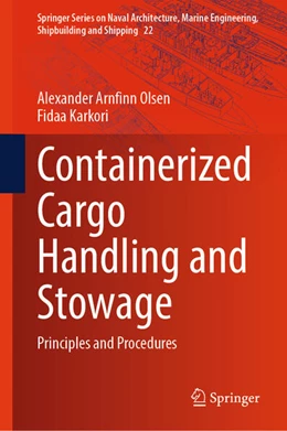 Abbildung von Olsen / Karkori | Containerized Cargo Handling and Stowage | 1. Auflage | 2024 | beck-shop.de