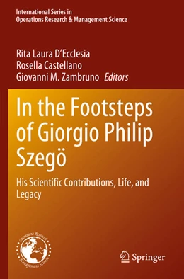 Abbildung von D'Ecclesia / Zambruno | In the Footsteps of Giorgio Philip Szegö | 1. Auflage | 2024 | beck-shop.de