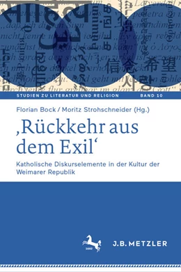 Abbildung von Bock / Strohschneider | 'Rückkehr aus dem Exil' | 1. Auflage | 2025 | beck-shop.de