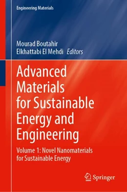 Abbildung von Boutahir / El Mehdi | Advanced Materials for Sustainable Energy and Engineering | 1. Auflage | 2025 | beck-shop.de