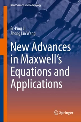 Abbildung von Li / Wang | New Advances in Maxwell’s Equations and Applications | 1. Auflage | 2024 | beck-shop.de