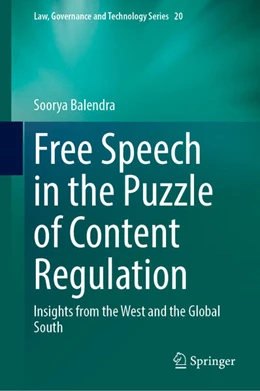 Abbildung von Balendra | Free Speech in the Puzzle of Content Regulation | 1. Auflage | 2024 | 20 | beck-shop.de