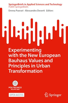 Abbildung von Puerari / Deserti | Experimenting with the New European Bauhaus Values and Principles in Urban Transformation | 1. Auflage | 2024 | beck-shop.de