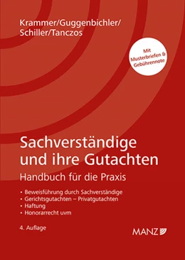 Abbildung von Krammer / Guggenbichler | Sachverständige und ihre Gutachten | 4. Auflage | 2024 | beck-shop.de