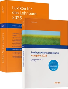 Abbildung von Schönfeld / Plenker | Buchpaket Lexikon für das Lohnbüro und Lexikon Altersversorgung 2025 | 1. Auflage | 2025 | beck-shop.de