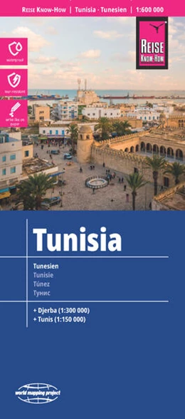 Abbildung von Reise Know-How Landkarte Tunesien / Tunisia (1:600.000) | 6. Auflage | 2024 | beck-shop.de